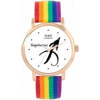 Toff London Women's Zodiac Watch in White