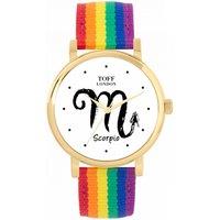Toff London Women's Zodiac Watch in White