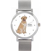 Toff London Women's Dogs Watch in White