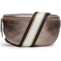 Sling Bag Bronze with Black/Gold/White Strap