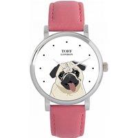 Toff London Women's Dogs Watch in White
