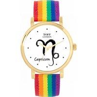 Toff London Women's Zodiac Watch in White