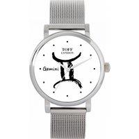 Toff London Women's Zodiac Watch in White