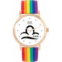 Toff London Women's Zodiac Watch in White