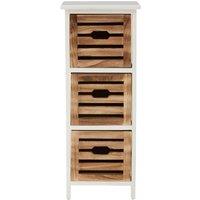 Orsina Spacious 3 Drawers Chest, Modern Appeal Chest Of Drawers For Livingroom, Minimalist Storage Chest For Bedroom in Natural