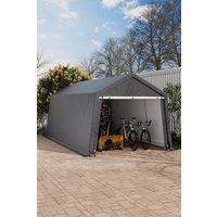 10x10FT Galvanized Tube Storage Shed