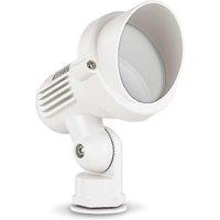 Netlighting Terra 1 Light Small Outdoor Spiked Ground Light White IP65 GU10