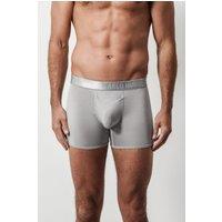 Arlo Hudson Men's Plain Tencel Trunk in Light Grey | Size: Medium