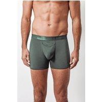 Arlo Hudson Men's Plain Tencel Trunk in Dark Green | Size: XL