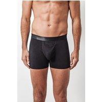 Arlo Hudson Men's Plain Tencel Trunk in Black | Size: XL