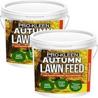 ProKleen Autumn Lawn Feed Grass Green Fertiliser Prevent Lawn Disease 2 x 2.5KG