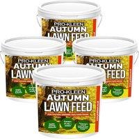ProKleen Autumn Lawn Feed Grass Green Fertiliser Prevent Lawn Disease 4 x 2.5KG