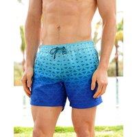 Oiler & Boiler Men's Agadir Regular Length Swim Short in Blue | Size: XS