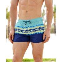 Oiler & Boiler Men's Green Canary Shorter Length Swim Short | Size: Large