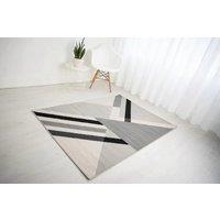 Balletto 186B Grey/Black Rug