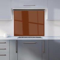 Warren Reed - Designer Chocolate Brown Kitchen Splashback | Size: 700mm x 750mm