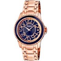 Rebel Men's Williamsburg Blue Dial Stainless Steel Watch