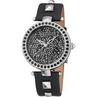 Rebel Women's Rockaway Parkway Black Dial Leather Watch