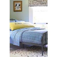 Martex Blue Petite Painted Check Duvet Cover Set | Size: Super King