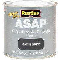 Rustins Asap Paint Grey 500ml