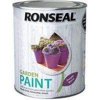 Ronseal Garden Paint Purple Berry 750Ml