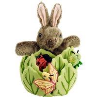 The Puppet Company Rabbit in a Lettuce - with 3 Mini Beasts - Hide-Aways