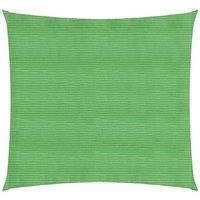 Sunshade Sail 160 g/m Light Green 4.5x4.5 m HDPE