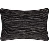 Yard Cove 100% Cotton Ribbed Cushion in Black