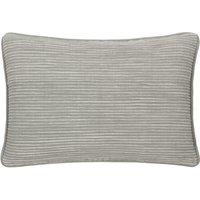 Yard Cove 100% Cotton Ribbed Cushion in Grey