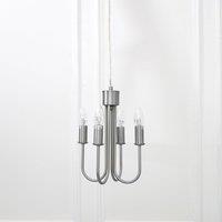 Voyage Maison Taurus Chandelier Lamp Base in Silver