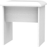 Ready Assembled 2 U Oxford Stool (Ready Assembled) in White