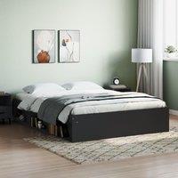 Berkfield Home Bed Frame Black 160x200 cm