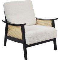 Mid Century Rattan Armchair