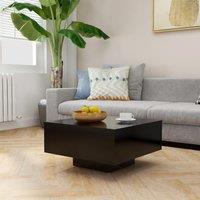 Berkfield Home Coffee Table Black 60x60x31.5 cm Engineered Wood
