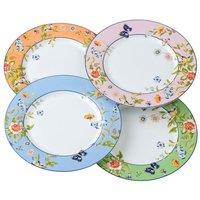 Aynsley China 'Cottage Garden' Dinner Plate set of 4