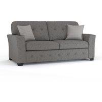 Furnishings For Less UK Hartley Grey or Beige 3 Seater Sofa Full Back Tufted Cushions