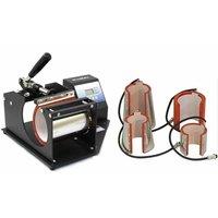 Monstershop PixMax 5 in 1 Mug Heat Press & Elements in Black