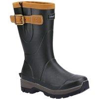 Cotswold 'Stratus Short' Wellington Boots in Dark Green | Size: 5