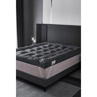 Ezysleep Grey 4 Inch Thick Super Soft Mattress Topper | Size: Single