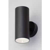 BHS Lighting Grant Up & Down Outdoor Wall Light in Black