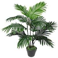 Leaf 90cm Artificial Areca Palm Tree Tree - Large in Green