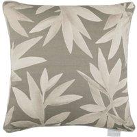Voyage Maison Silverwood Floral Piped Cushion in Mid Grey | Size: 50 cm x 50 cm