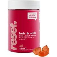 Hair & Nails Gummies 60 Vegan Cherry Flavour Gummy Vitamins Prevents Hair Loss Promotes Growth Stronger Hair & Nails