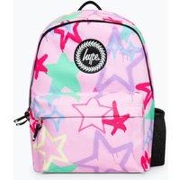 Pink Graffiti Stars Badge Backpack