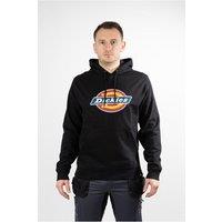 Dickies Men's 'Logo Graphic' Fleece Hoodie in Black | Size: XL