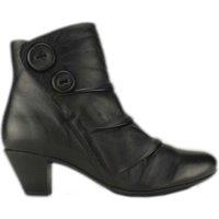Cipriata Women's Emma Button Ankle Boot in Black | Size: 5