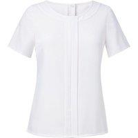 Brook Taverner Women's Felina Short-Sleeved Shirt in White | Size: 10
