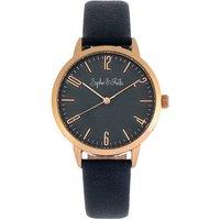 Vancouver Leather-Band Watch