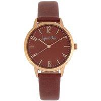 Vancouver Leather-Band Watch