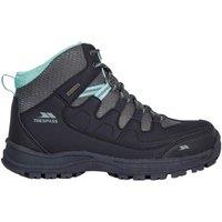 Trespass Women's Mitzi Waterproof Walking Boots in Dark Grey | Size: 4